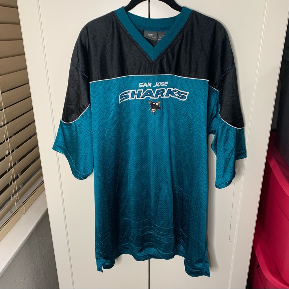 Active Brand NHL San Jose Sharks Short Sleeve Jersey